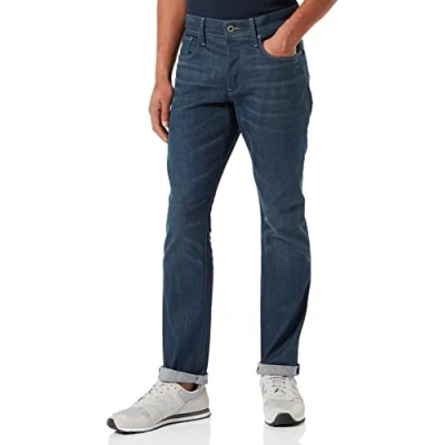 Afbeelding van G Star Raw heren Jeans 3301 Regular Tapered Jeans, Blau (Worn in Leaden C922 c776), 28W / 32L
