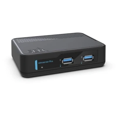 Afbeelding van SEH utnserver Pro print server Ethernet LAN Zwart