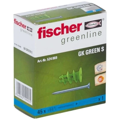 Afbeelding van Fischer Deutschl. Gipsplaatplug 35 mm 4.5 524869 45 stuk(s)