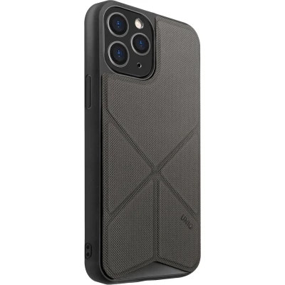 Afbeelding van UNIQ Transforma Back Cover hoesje voor Apple iPhone 12 Pro Max Grijs