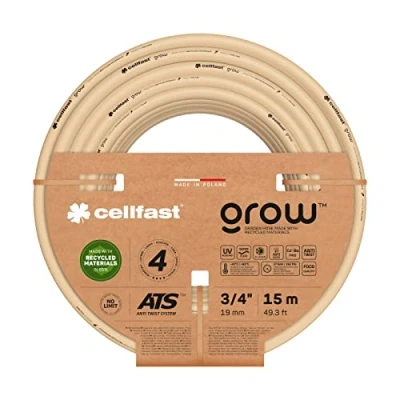 Afbeelding van Cellfast GROW 4 laags tuinslang 3/4&quot; 15 m UV bestendig