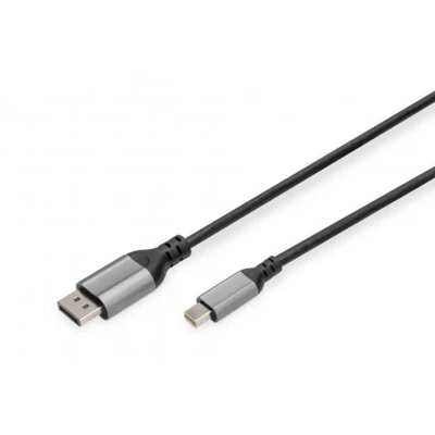 Afbeelding van Digitus DB 340106 020 S DisplayPort kabel / Mini Aansluitkabel stekker, Displa