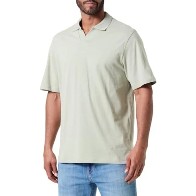 Afbeelding van Jack &amp; Jones JCOCOLLECTIVE Label Polo SS, desert sage, M