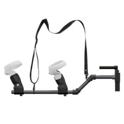 Afbeelding van Baomaeyea VR Gunstock voor Meta Quest 2,Geweerkolf compatibel met Quest2 Controller Grips verbeterde stabiliteit en controle Magnetische kolf adapter