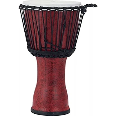 Afbeelding van Pearl PBJVR 10/699 Rope Tuned djembe Molten Scarlet 10 inch