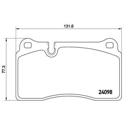 Afbeelding van Brembo Remblokset P 85 110
