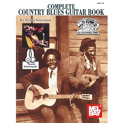 Afbeelding van Stefan grossman: complete country blues guitar book (book/online audio) +telechargement