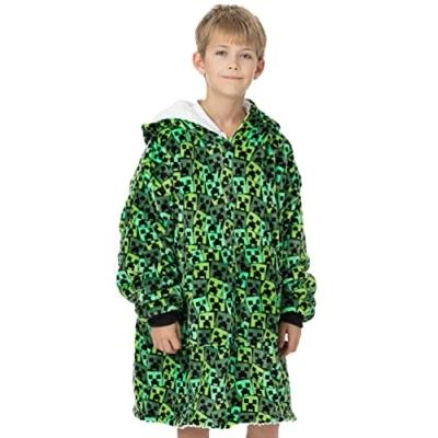 Afbeelding van Minecraft Boys Oodie, groen, One size