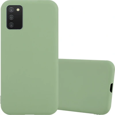 Afbeelding van Cadorabo Hoesje geschikt voor Samsung Galaxy A03s in CANDY PASTEL GROEN Beschermhoes TPU silicone Case Cover
