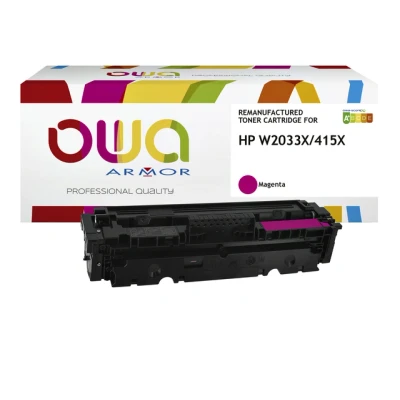 Afbeelding van Toner refurbished HP 415X Magenta OWA