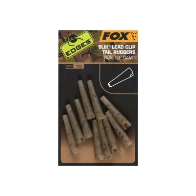 Afbeelding van Fox Edges Camo Slik Lead Clip Tail Rubbers (10 pcs) Size 10