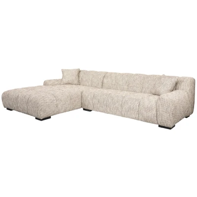 Afbeelding van Richmond Interiors Bank Hazel 3 Zits + Lounge Links Trendy Nature