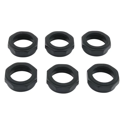 Afbeelding van Bofix Balhoofd open bovenmoer 22,2mm zwart (6st)