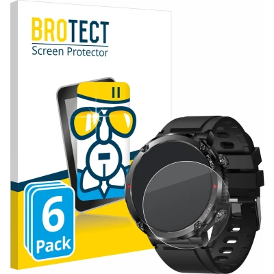 Afbeelding van BROTECT AirGlass kogelwerende glasfolie, Smartwatch beschermfolie, Transparant