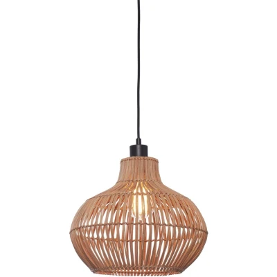 Afbeelding van Good&amp;Mojo Hanglamp Kalahari Rotan Small Naturel 32x32x28cm