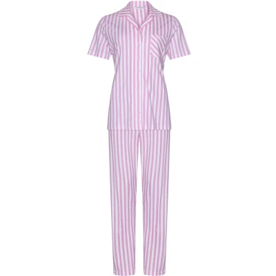 Afbeelding van Pastunette Pyjama Gestreept Rose/dessin 40