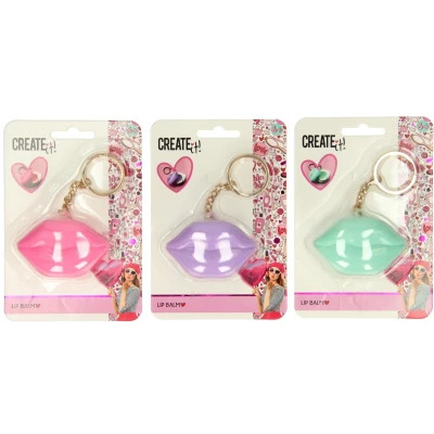 Afbeelding van Create it! Hart Lippenbalsem Sleutelhanger