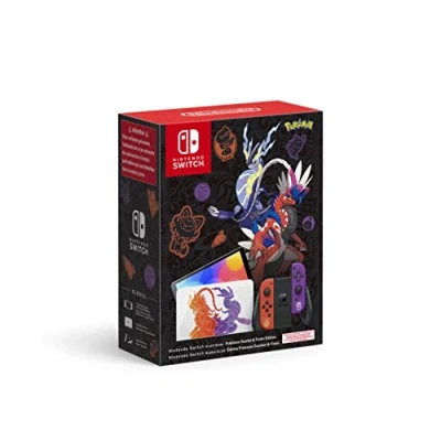 Afbeelding van Nintendo Switch OLED model Pokemon Scarlet &amp; Violet Limited Edition