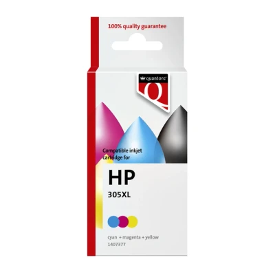 Afbeelding van Inktcartridge quantore hp 305xl kleur 1 stuk