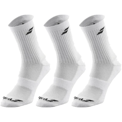 Afbeelding van Babolat 3 Pairs Pack Socks White 39 42