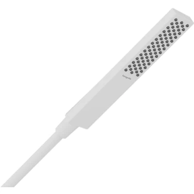 Afbeelding van Hansgrohe hg baton hand shower pulsify e 1jet ecosmart matt white 24321700