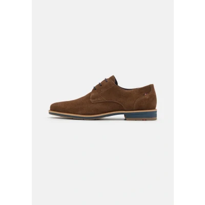 Afbeelding van Lloyd Langston Veterschoenen, Heren, Maat: 40, Havanna Veloursleer