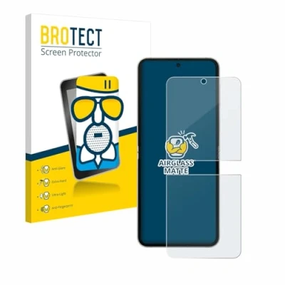 Afbeelding van BROTECT Antireflecterende Glas Screen Protector Mat voor Samsung Galaxy Z Flip6 Schermbeschermer [Beschermglas Folie niet Gehard Glas]