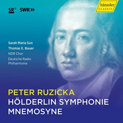 Afbeelding van Sarah Maria Sun, Thomas E. Bauer, NDR Chor Ruzicka: Hölderlin Symphonie; Mnemosyne (CD)