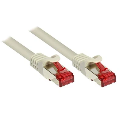 Afbeelding van Alcasa 8060 200 netwerkkabel 20 m Cat6 S/FTP (S STP) Grijs