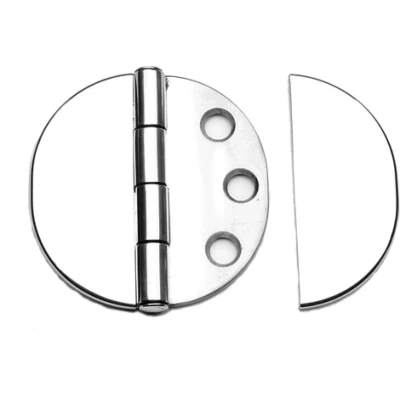 Afbeelding van RVS Scharnier met afdekkap 65 x mm