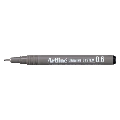 Afbeelding van Fineliner Artline technisch 0.6mm zwart