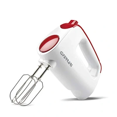 Afbeelding van G3Ferrari G20079 elektrische handmixer, 250 W, kunststof, 6 snelheden, wit