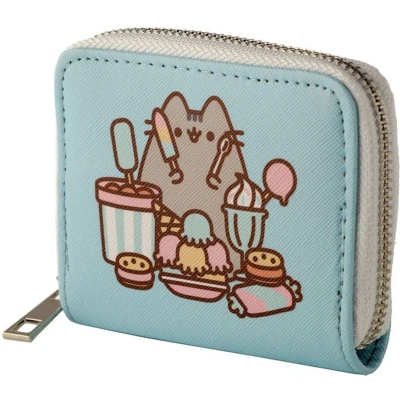 Afbeelding van Pusheen Foodie Kat Klein Rondrits Beursje 11x8,5cm