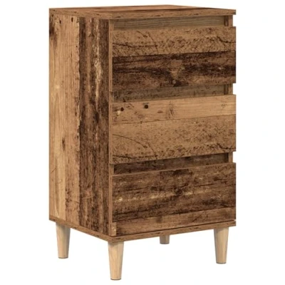 Afbeelding van vidaXL Nachtkastje Oude Hout Gerecycled Middelgroot