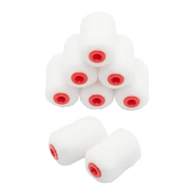 Afbeelding van ProDec Advance 8 Pack Medium Pile Ice Fusion 2 inch Micro Verfrollers voor een ultra gladde afwerking schilderen met emulsie en satijnen verf op binnenmuren, plafonds, hout, metaal,
