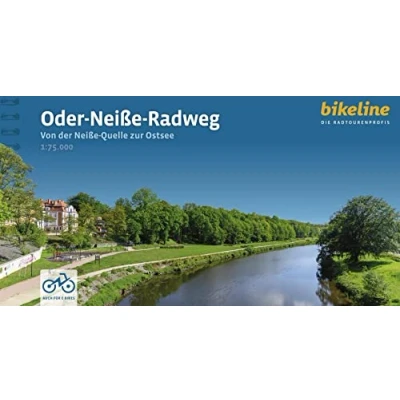 Afbeelding van Oder Neiße Radweg: Von der Quelle zur Ostsee, 1:75.000, 640 km, GPS Tracks Download, LiveUpdate