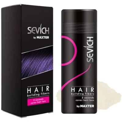 Afbeelding van Haarvezels Verbergt Onmiddellijk Haarverlies, 100% Natuurlijke Katoenvezelpoeder voor Mannen en Vrouwen Wit 25g