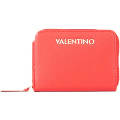 Afbeelding van VALENTINO Portemonnee Zero Re Zip Around Wallet Rosso Rood