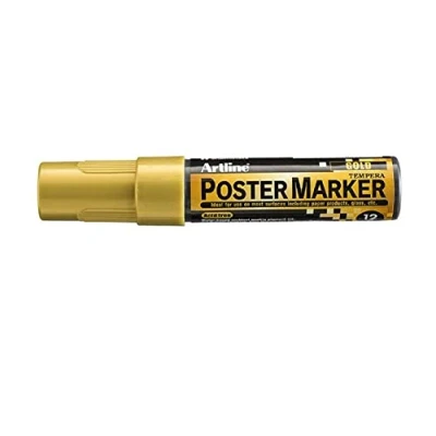 Afbeelding van Artline Poster Marker EPP 12 Goud 12mm Tip
