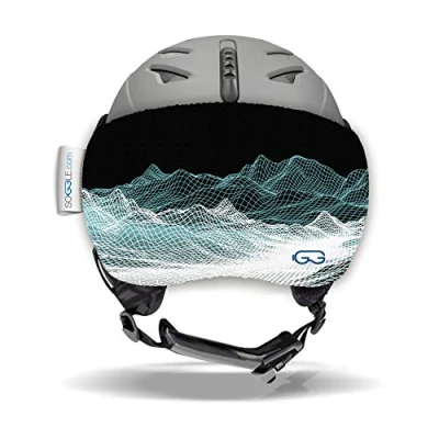 Afbeelding van Soggle Vizor Vizier bescherming voor vizierhelmen (skihelmen), kleur: digital Mountain