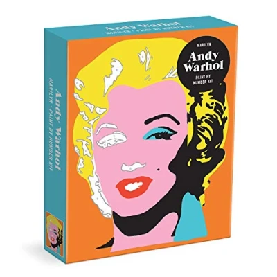 Afbeelding van Andy warhol marilyn paint by number kit
