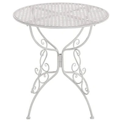 Afbeelding van CLP Amanda Tuintafel antiek/wit