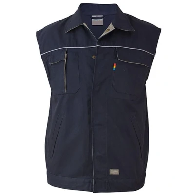 Afbeelding van Carson Contrast CC700.GS werkvest Small Deep Navy/grijs