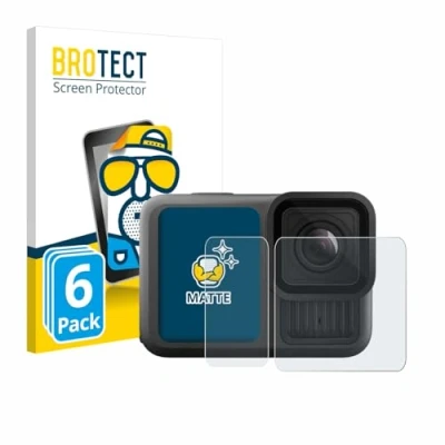 Afbeelding van BROTECT Screenprotector voor GoPro Hero 13 Black Ultra Wide Edition Folie Beschermfolie matte (6 Stuks)