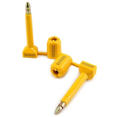 Afbeelding van Numberd Container Security Tag Hight Bolt Seals Tamper Evident Truck Label (10 stks X Geel)