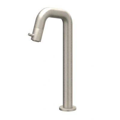 Afbeelding van IVY Bond fonteinkraan contour verhoogd model L Geborsteld Nikkel PVD