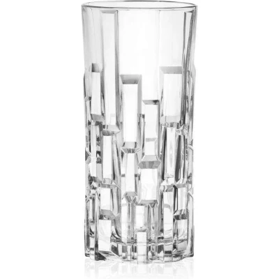 Afbeelding van RCR Crystal Longdrinkglazen ETNA Set van 6 stuks Luxion Glass
