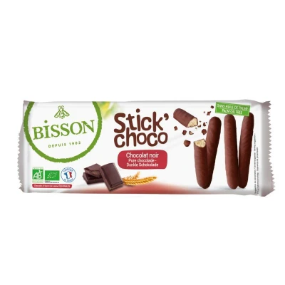 Afbeelding van Bisson stick choco pure chocolade bio