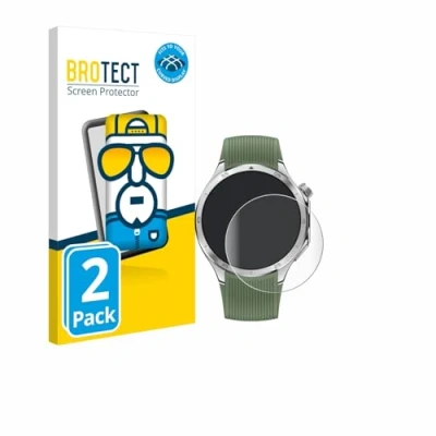 Afbeelding van BROTECT Fullscreen Schutzfolie Displayschutz Folie Klar Transparent, Smartwatch beschermfolie, Transparant
