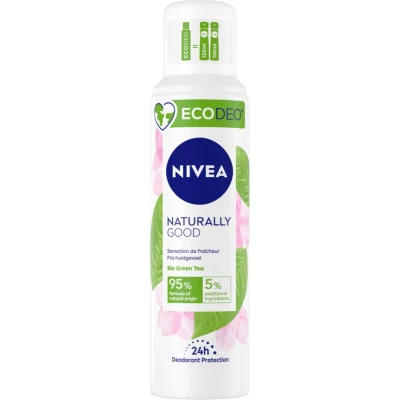 Afbeelding van Nivea Naturally Good Bio Green Tea Ecodeo, 125 ml